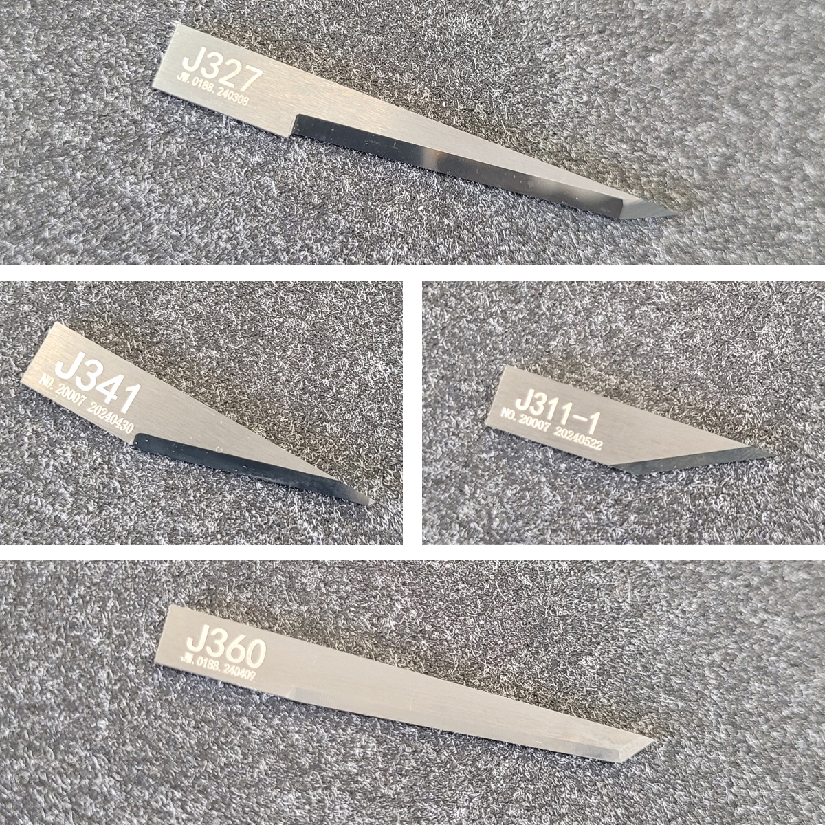 A variety of JWEI oscillating blades