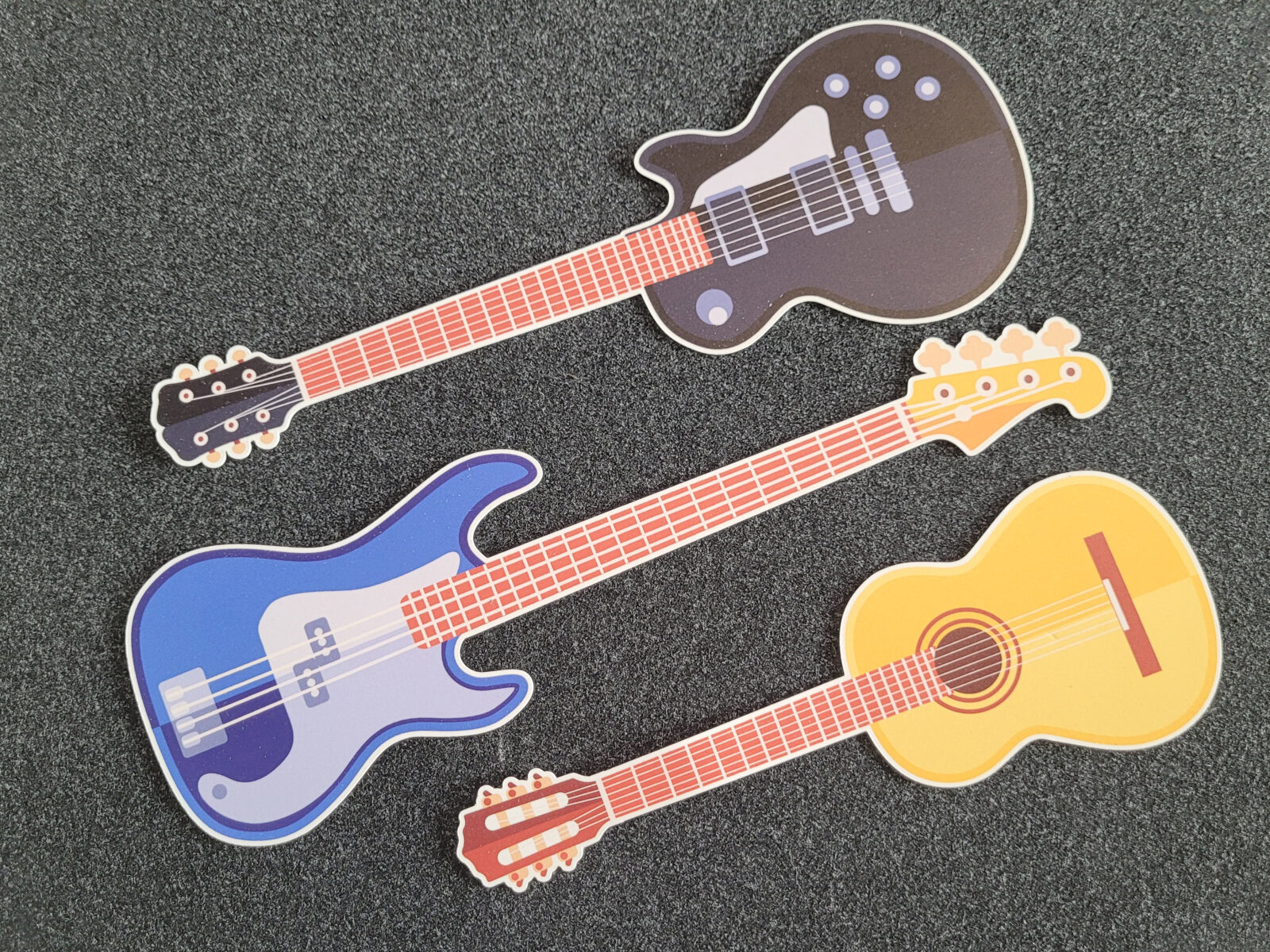 Precision cutting of intricate guitar prints with the Universal Cutting Tool