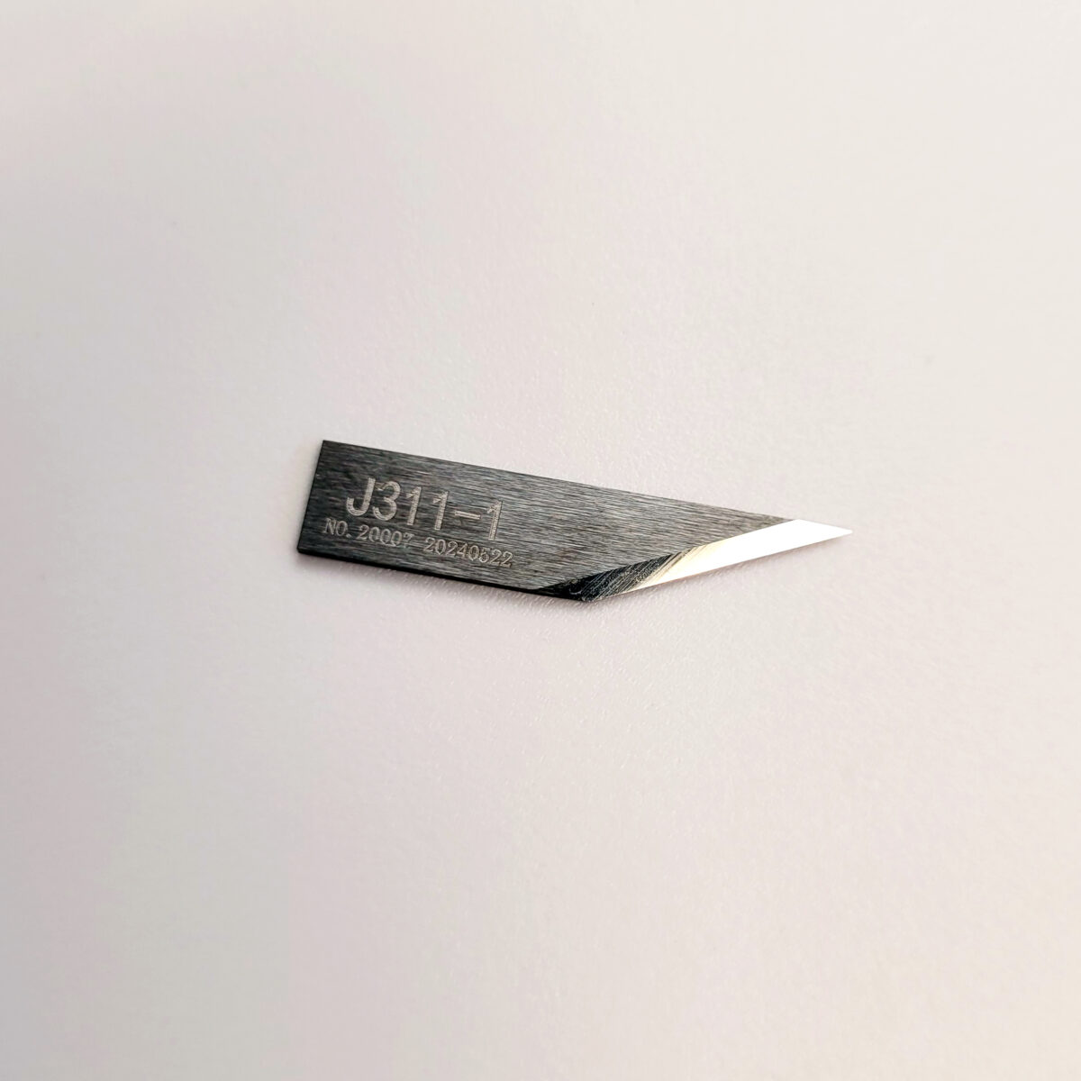 J311 Specifications Length 30mm, Width 5.5mm, Thickness 0.64mm, Max. Depth 10mm, Angle 26°