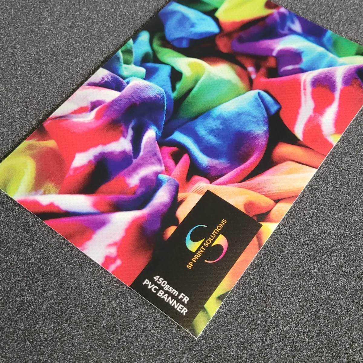 450gsm Frontlit PVC Banner Sample
